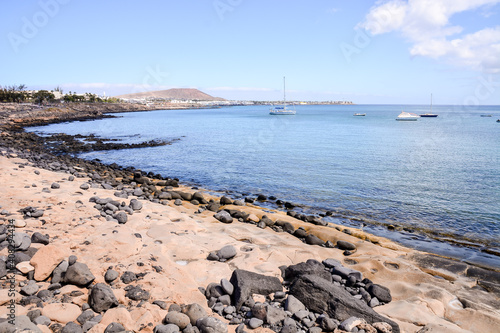 Landscape in Tropical Volcanic Canary Islands Spain photo