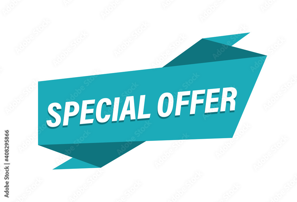 Special offer sign discount logo isolated Vector Image-cheohanoi.vn