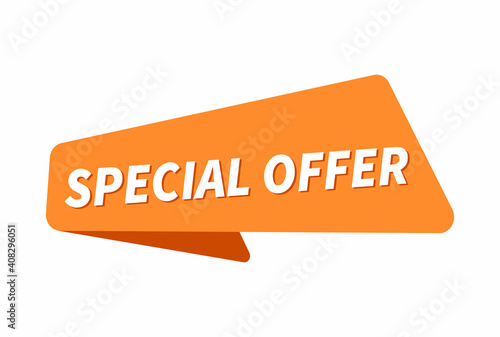 Special offer banner, Special offer sale banner template design