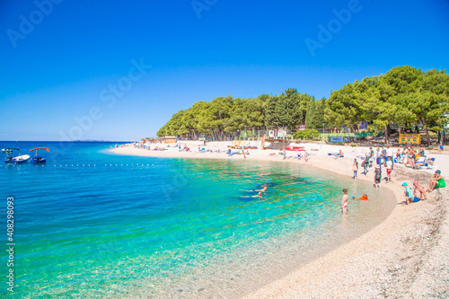 Fototapeta Naklejka Na Ścianę i Meble -  Dalmatien Strand Kroatien
