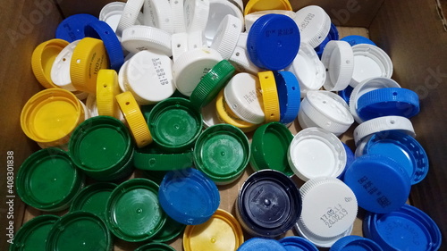 plastic bottle caps