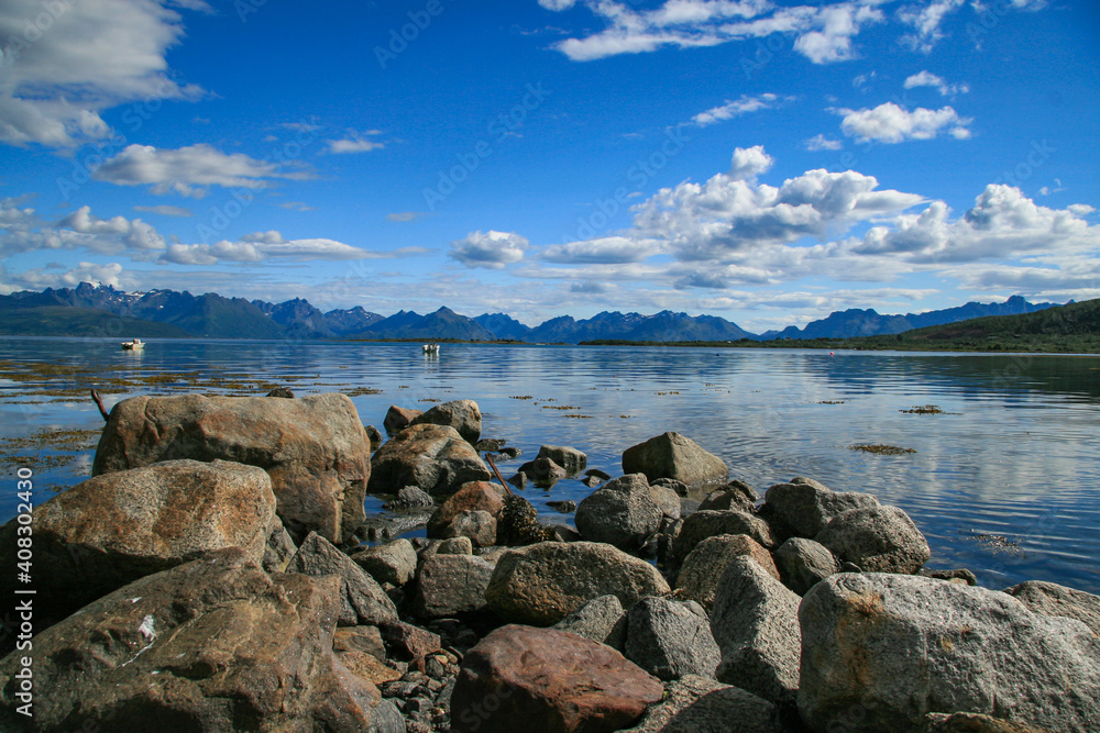 The mountain Moeysalen is Vesteraalen and Lofoten's highest mountain,Nordland county,Norway,scandinavia,Europe