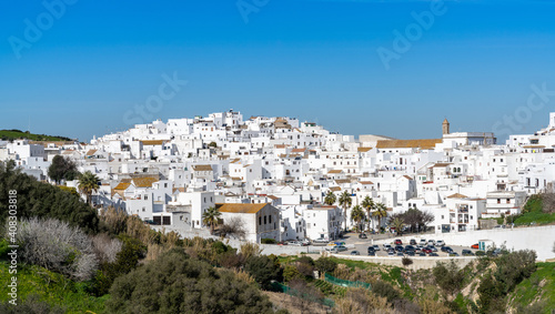 the historic whitewashed Andalusian village of Vejer de la Frontera © makasana photo