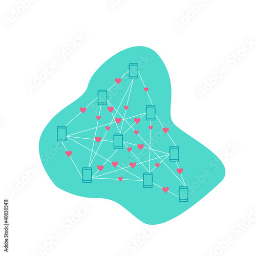 Illustration for valentine's day