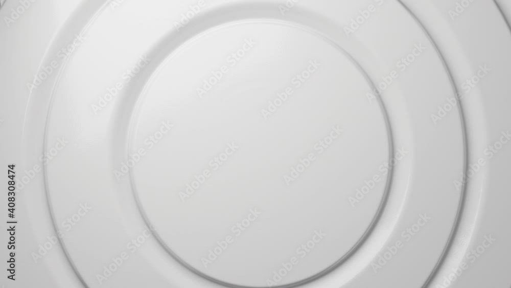Abstract 3d circles render background Loop Abstract 3d circles render background Loop