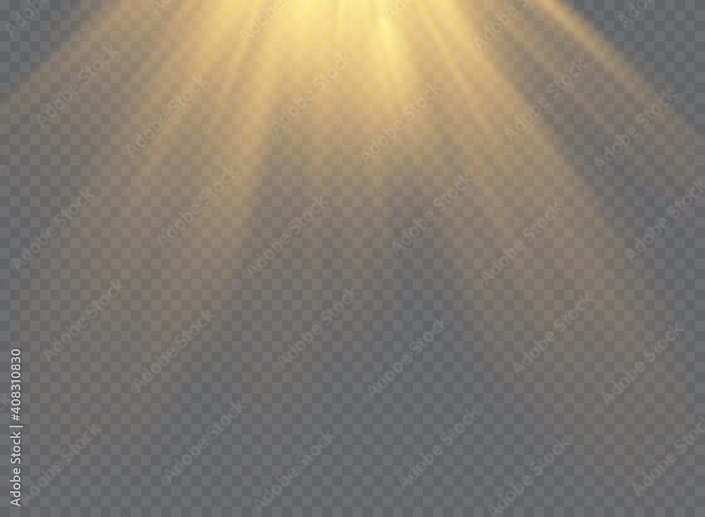 Vector spotlight. Light effect.Vector transparent sunlight special lens flare light effect Vector spotlight. Light effect.Vector transparent sunlight special lens flare light effect