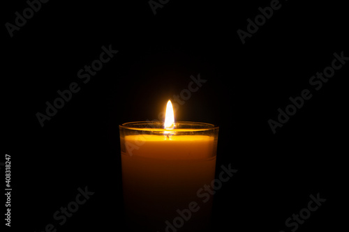 Commemorative (Yahrtzeit) candle