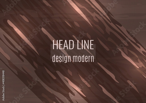Wood texture effect. The organic shape of the stripes creates a natural texture. Bio shape from lines for design backgrounds. Modern background for business style, fabric, stationery.