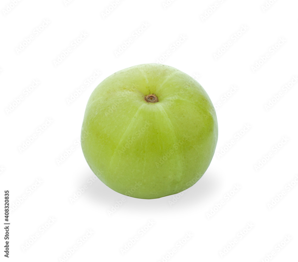 Indian gooseberry isolated on white background Indian gooseberry isolated on white background