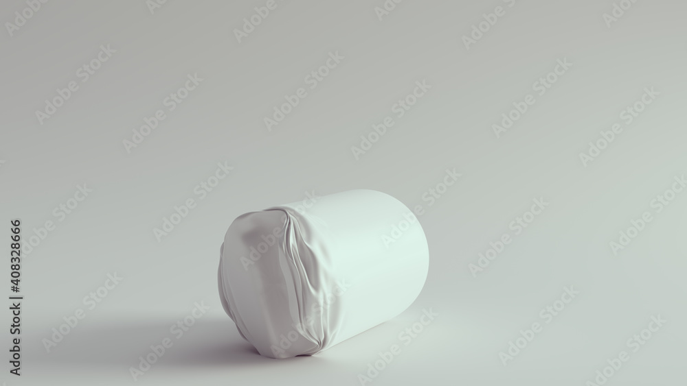 White Cylinder Crushed Sculpture 3d illustration render
White Cylinder Crushed Sculpture 3d illustration render