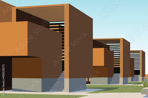 Modern Technology School Architecture In Guelmim, Morocco