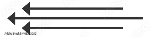 long gray arrows, arrow icons