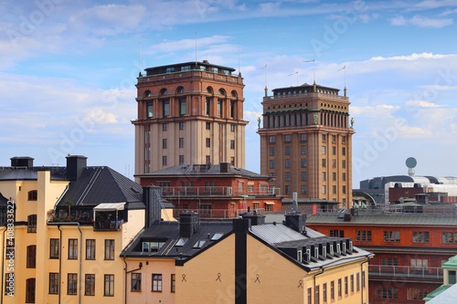 Photography Stockholm skyline in Norrmalm