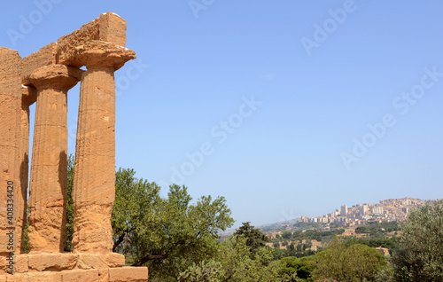 The valley of the temples of Agrigento is one of the most beautiful places in the world as regards the myth of ancient Greece.