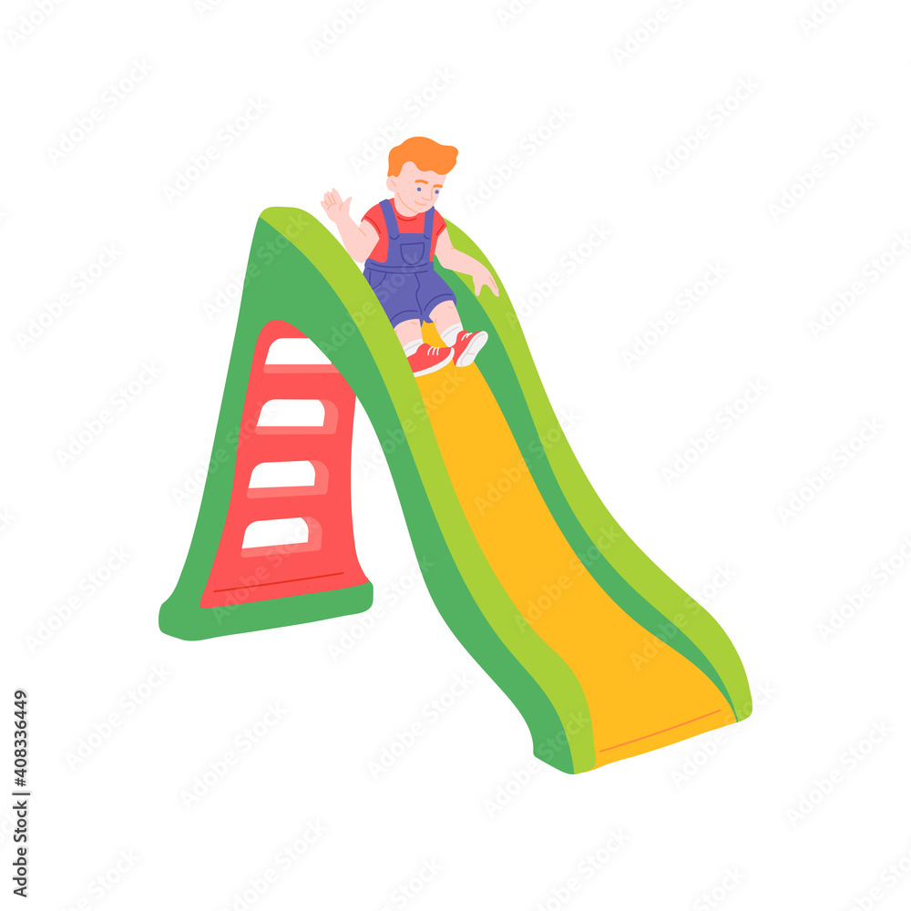 Playground Slide Vector