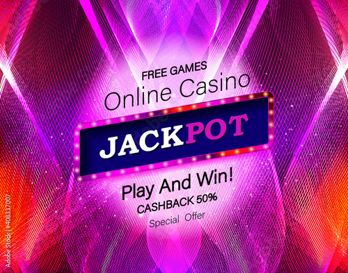 Jackpot frame label