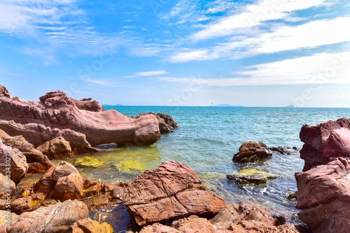 Pink Stone Viewpoint in Chanthaburi Province, Eastern of Thailand