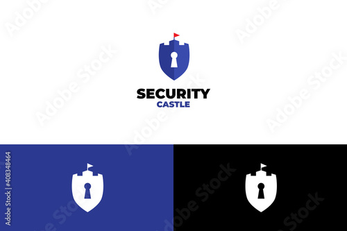 Security Castle Logo, security logo, castle logo, for logo, security fort logo