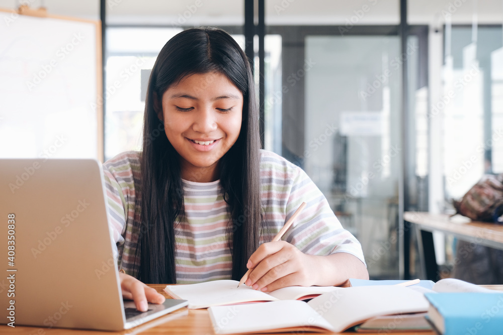 Online education and self study and homeschooling concept. Online education and self study and homeschooling concept.