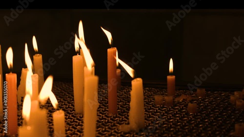 Candles at the church