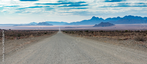 Famous Road D 707 Namibia