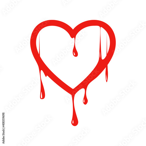 Bleeding heart icon