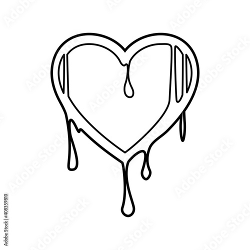 Bleeding heart icon
