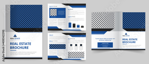 Corporate Business Brochure template design, Company Profile, Anual Report,	