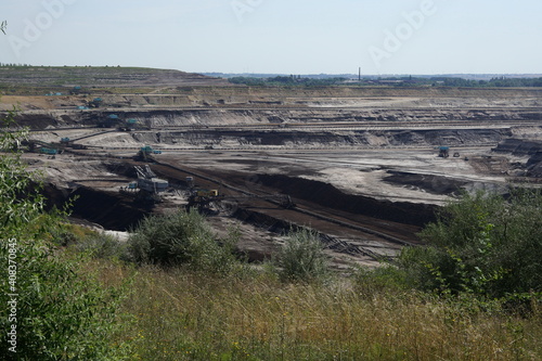 Views In An Opencast Mine