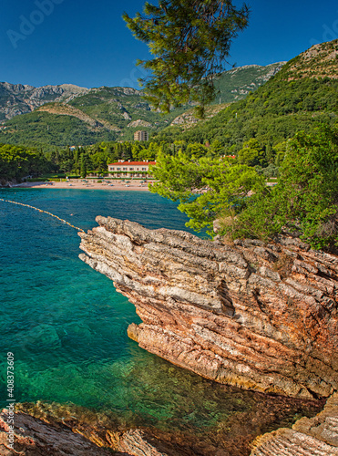 Nice rocky beach at Sveti S...