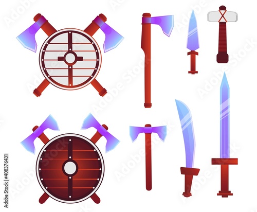 Medium Viking set