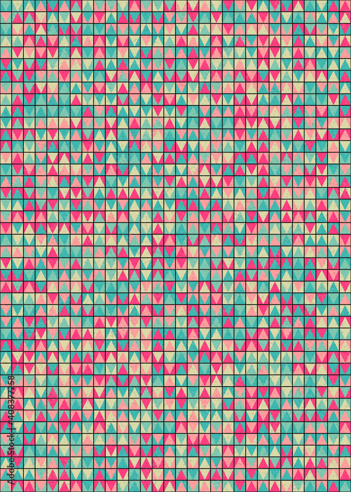 Abstract Geometric Pattern generative computational art illustration Abstract Geometric Pattern generative computational art illustration