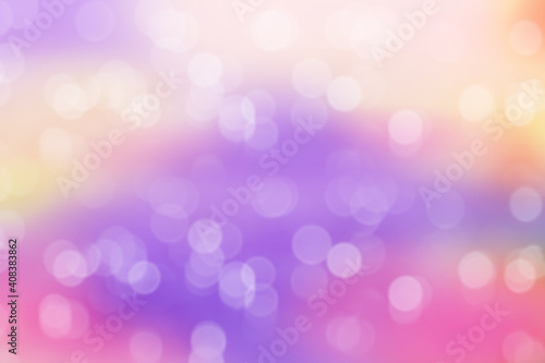 Abstract purple festive bokeh background