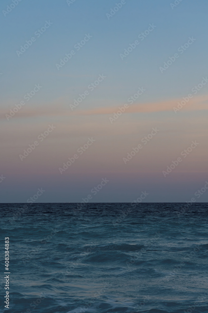 Ocean Sunset Background 