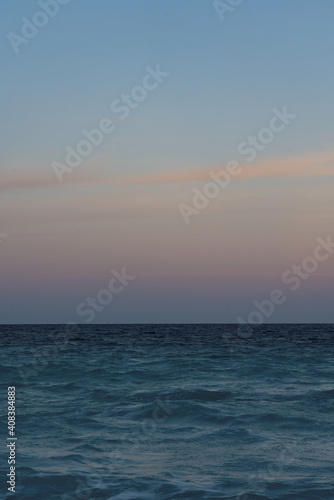 Ocean Sunset Background 