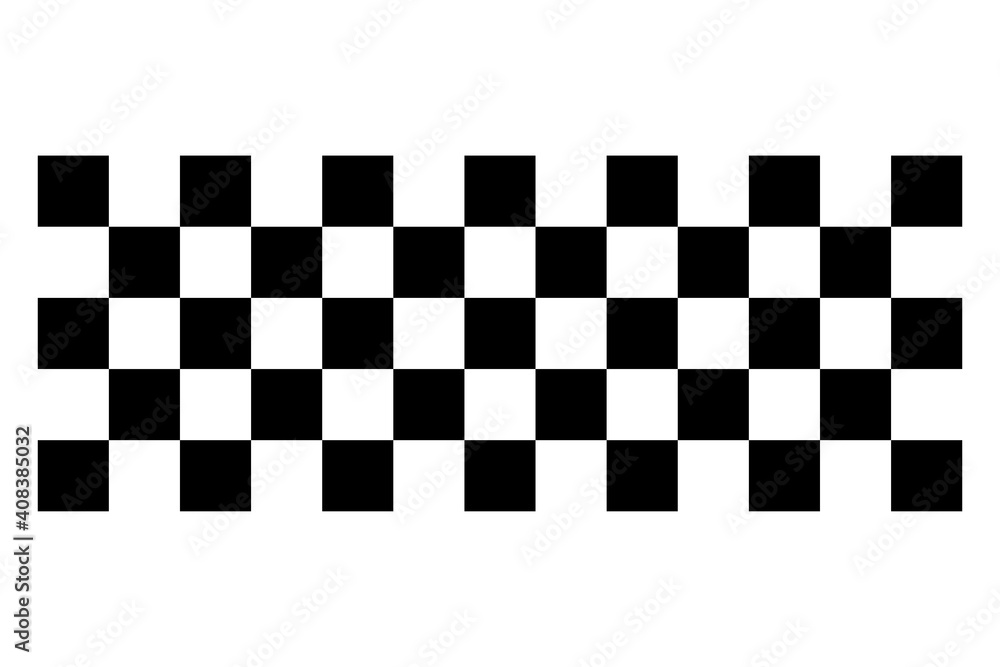Racing flag. Race flag vector icon. Finishing flag. Vector design illustration Racing flag. Race flag vector icon. Finishing flag. Vector design illustration