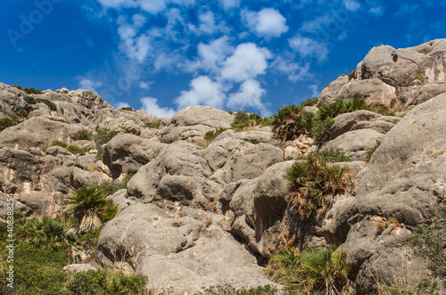 Rocks At La Trapa, Sant Elm, Mallorca, Spain © Stockfotos