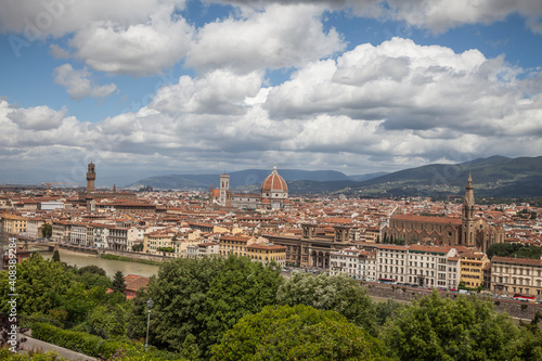Florence, panoramic view, Tuscany, ItalyFlorence, panoramic view, Tuscany, Italy © Stockfotos