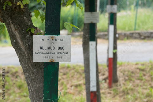 Soldier Graveyard Of Partisans In The Second Worldwar photo