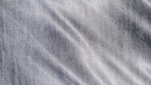 Wallpaper Mural White fabric cloth material is wave. Fashion pattern, detailed burlap. Torontodigital.ca