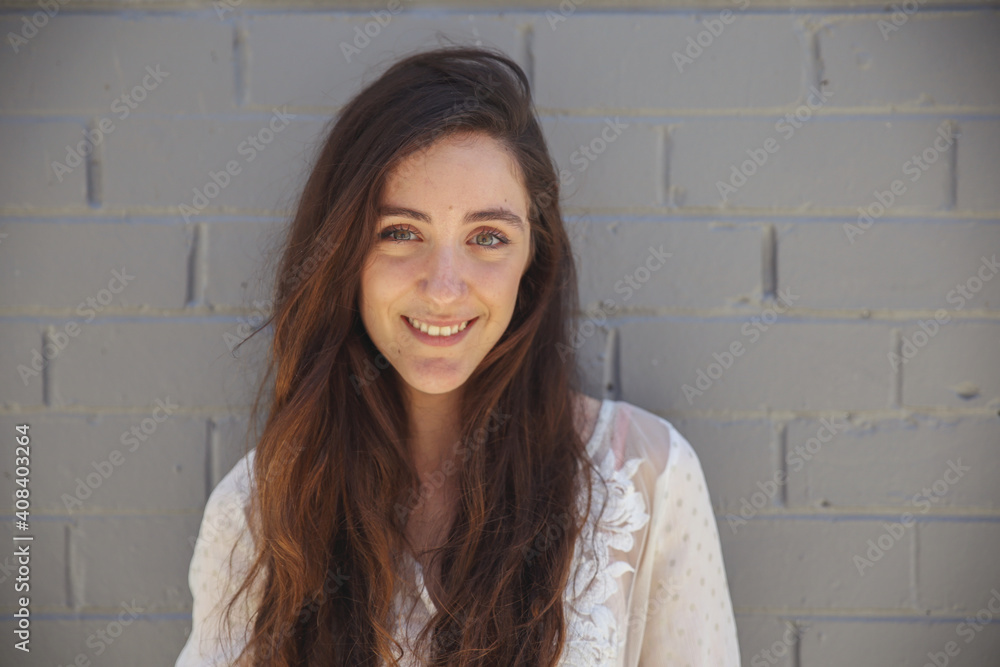 multicultural teenage girl with very long hair multicultural teenage girl with very long hair