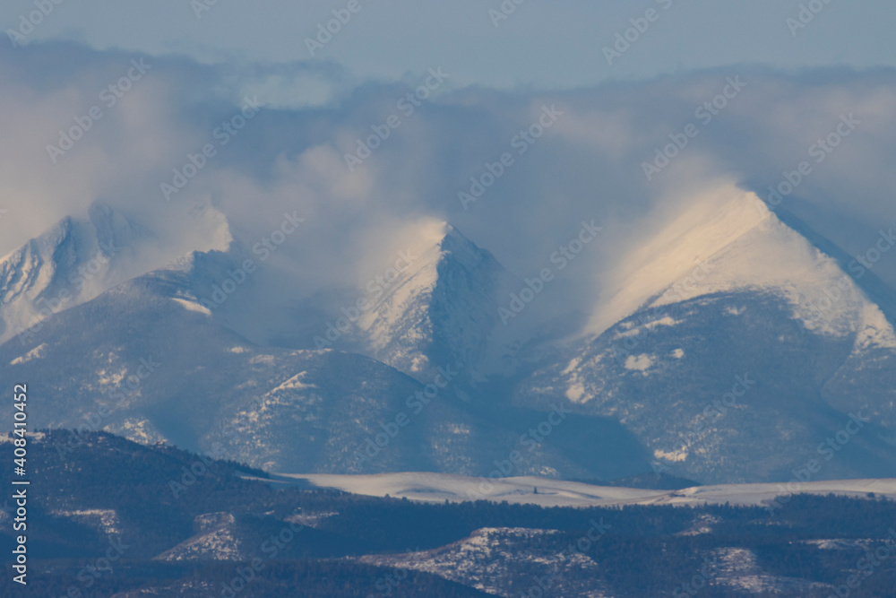 Fotografie Storm Clouds on the Sangre de Cristo