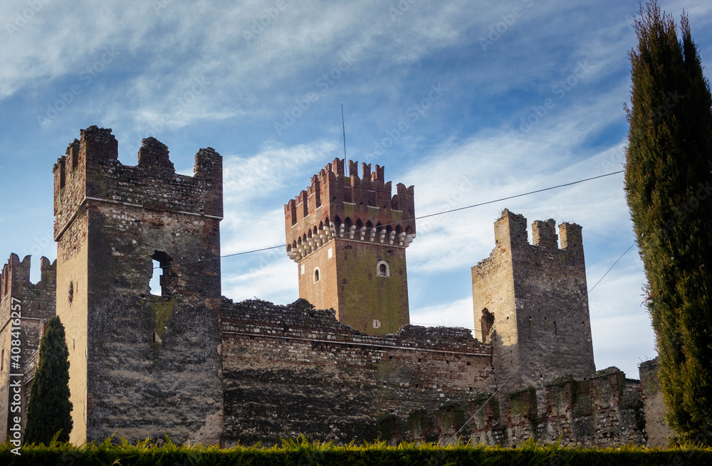 The Scaligero Castle of Lazise