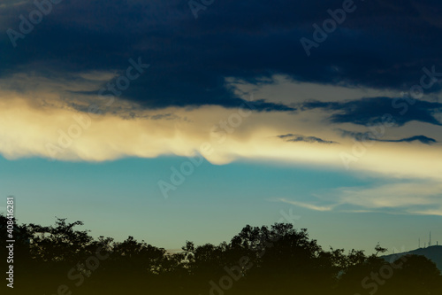 summer landscape sunset natural vacation