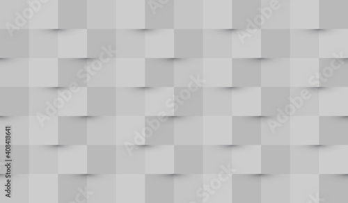 Abstract paper background with and shadows in white and gray colors