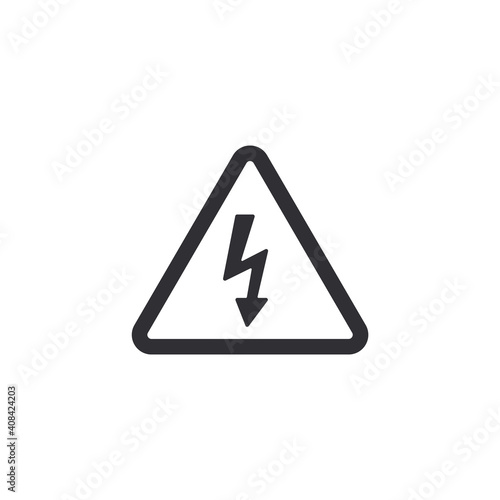 Free Download Danger warning icon. Risk sign. Sign of lightning. Electricity icon. Over voltage. Transformer pictogram. Alert sign. Danger sign. Electrical safety. High voltage. Charging icon. Thunderbolt sign. - GFXLoad