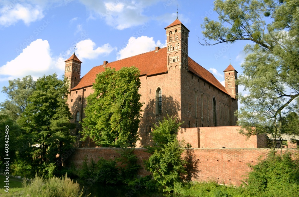 Zamek Biskupi w Lidzbarku Warmińskim, Mazury, Polska