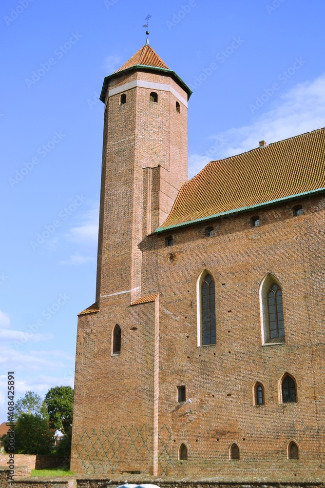 Zamek Biskupi w Lidzbarku Warmińskim, Mazury, Polska Zamek Biskupi w Lidzbarku Warmińskim, Mazury, Polska
