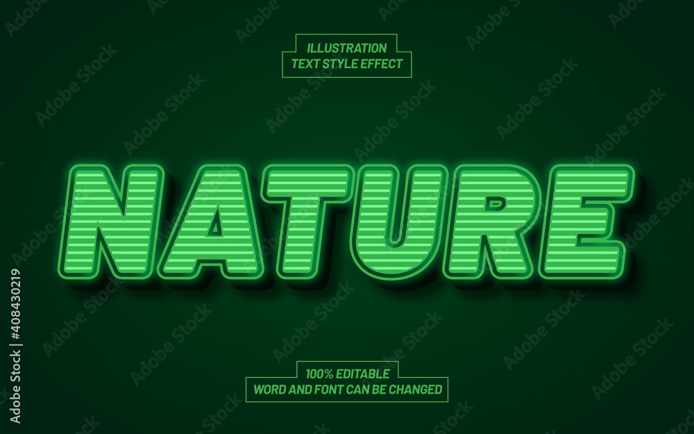 Template Text Effect Style For Different Use Header, Typeface, Title. Template Text Effect Style For Different Use Header, Typeface, Title.