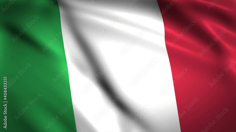 Highly Detailed Italian Flag background 4K Highly Detailed Italian Flag background 4K